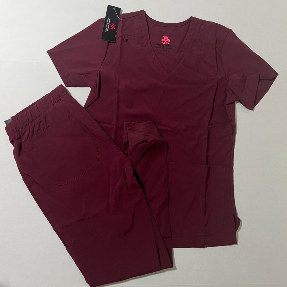 Natural Uniforms Women's XS Petite Jogger Scrub Set - Picture 5 of 13